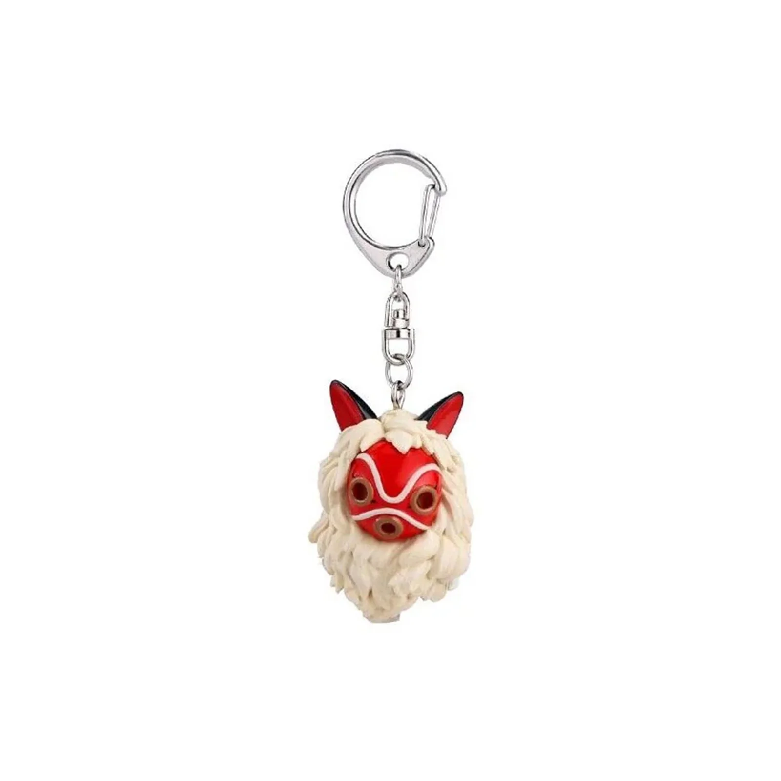 Princess Mononoke - San's Mask & Kodama Keychain – Arisu
